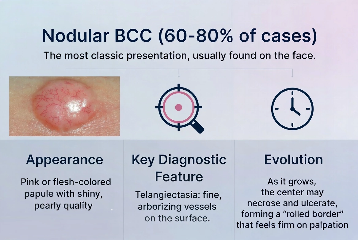 How does nodular basalioma looks