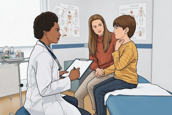 Sore throat diagnosis