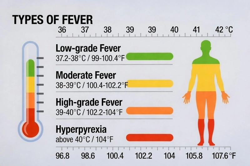 Types of fever